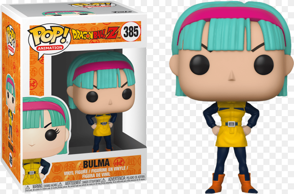 Dragon Ball Z Funko Pop Dragon Ball Bulma, Baby, Person, Head, Toy Free Png