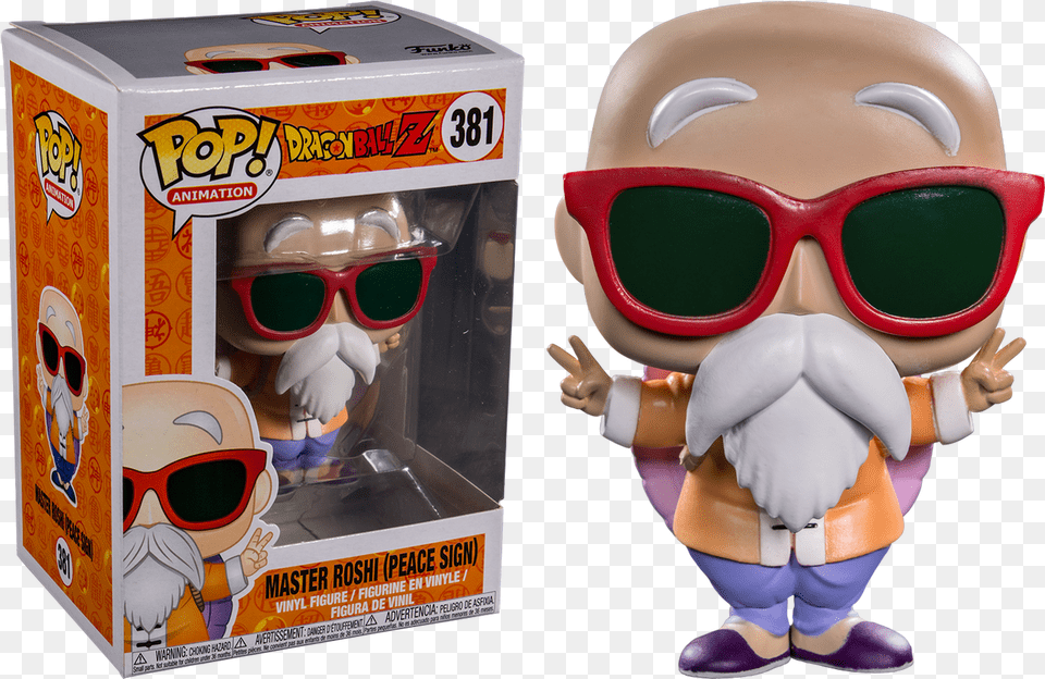 Dragon Ball Z Funko Pop Dragon Ball Z Master Roshi, Accessories, Sunglasses, Baby, Person Free Transparent Png