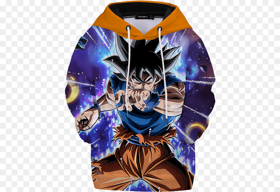 Dragon Ball Z Galactic Goku Ultra Fictional Character, Sweatshirt, Sweater, Publication, Knitwear Png