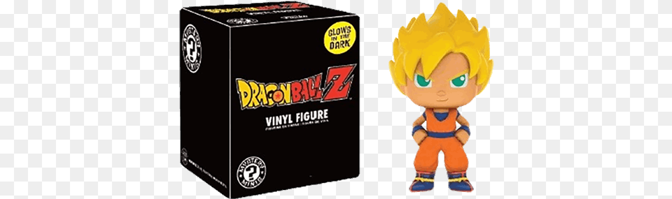 Dragon Ball Z Glow In The Dark Super Saiyan Gokou Single Mystery Mini Single Box Dragon Ball Z, Baby, Person Png Image