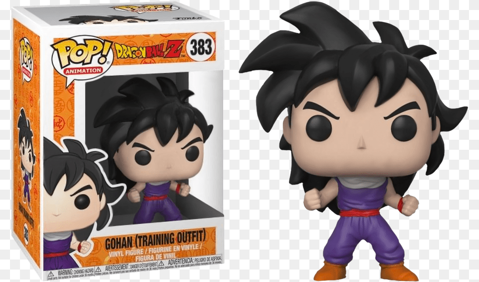Dragon Ball Z Gohan In Training Outfit Pop Vinyl Figure Funko Pop Dragon Ball Z Gohan, Person, Baby, Face, Head Png
