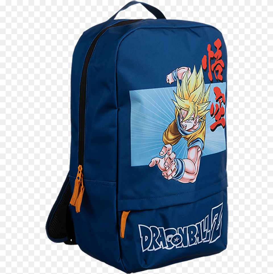 Dragon Ball Z Goku Backpacku2013 Atsuko Hand Luggage, Backpack, Bag, Baby, Person Free Transparent Png