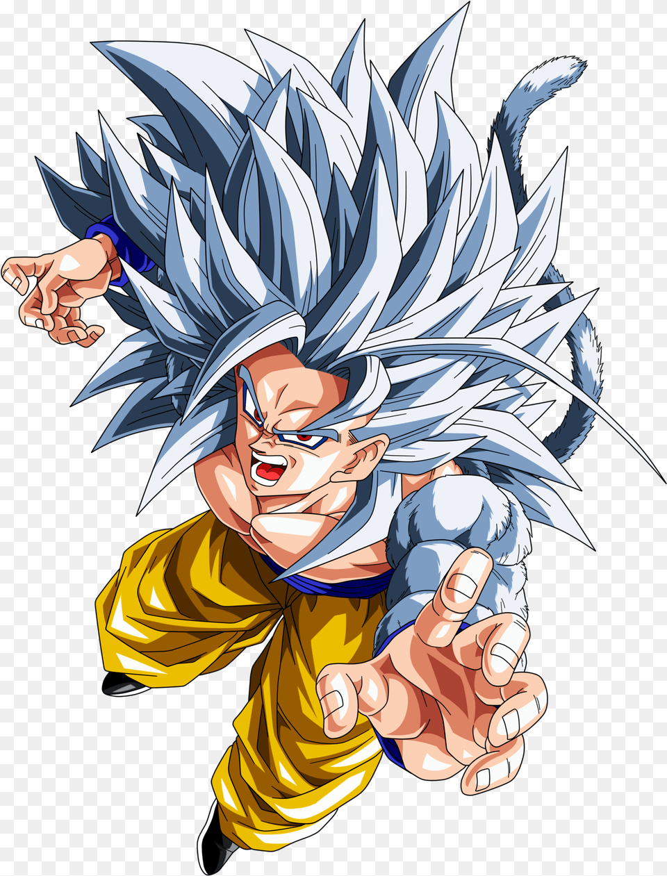 Dragon Ball Z Goku Super Saiyan Ve Goku Super Saiyan, Book, Comics, Publication, Baby Free Png