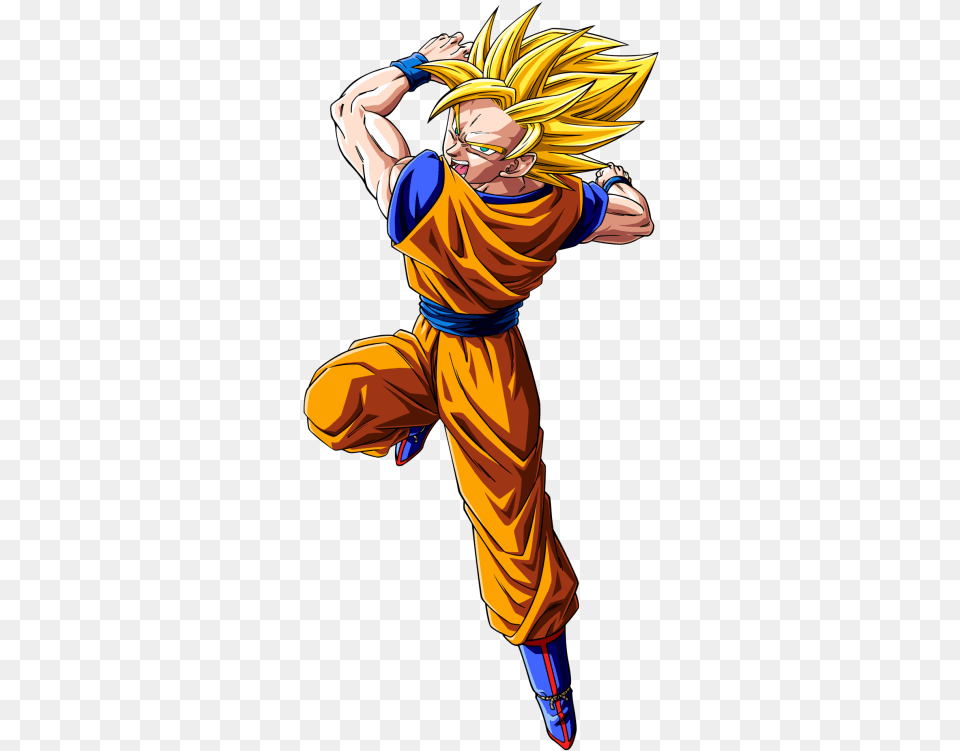 Dragon Ball Z Goku Transparent, Publication, Book, Comics, Adult Free Png Download