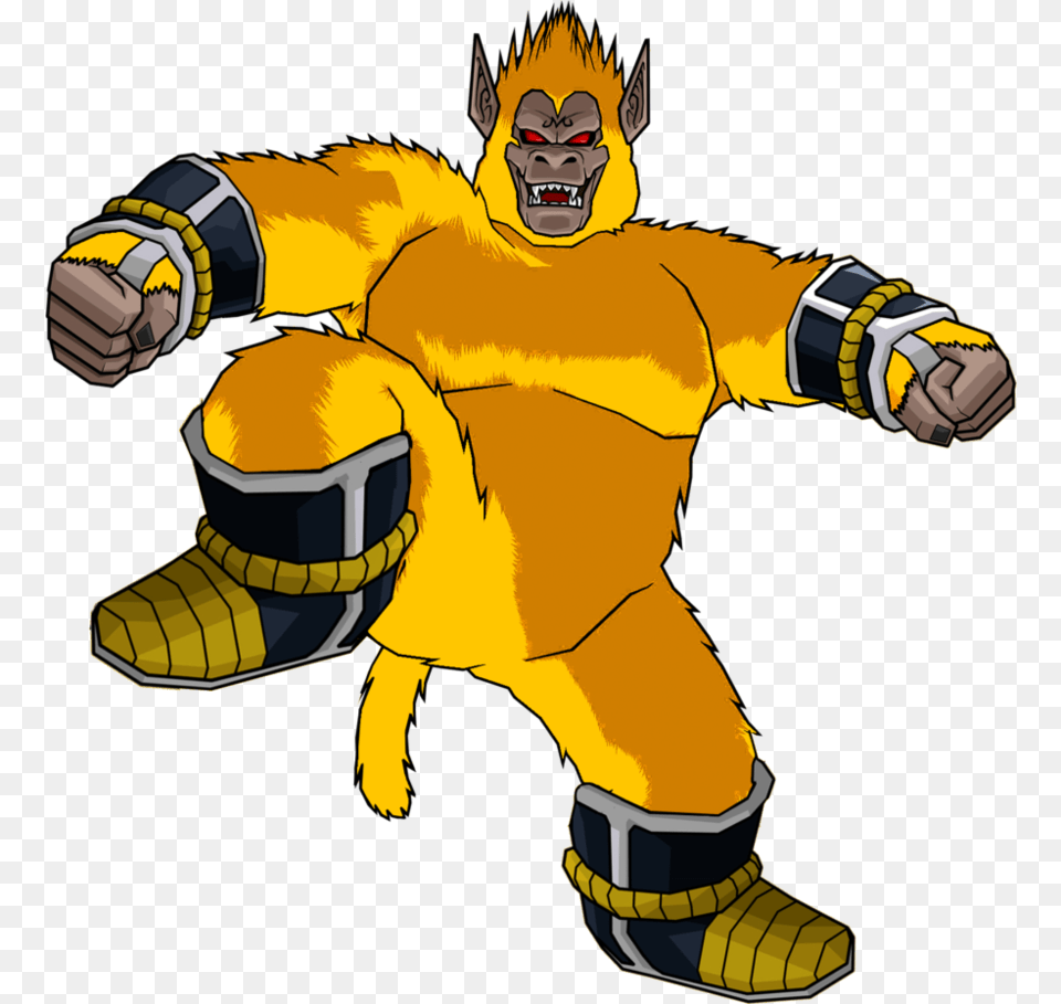 Dragon Ball Z Great Ape Nappa, Baby, Person, Body Part, Hand Free Png Download