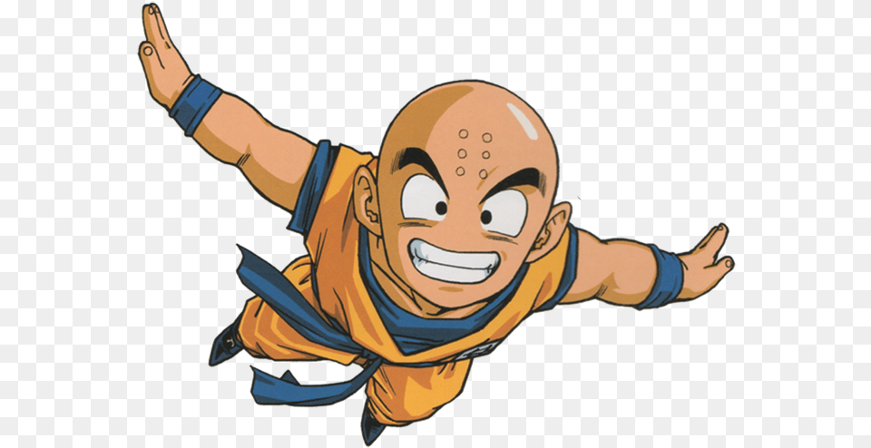 Dragon Ball Z Krillin Dbz Kuririn Anime Krillim, Baby, Person, Face, Head Png