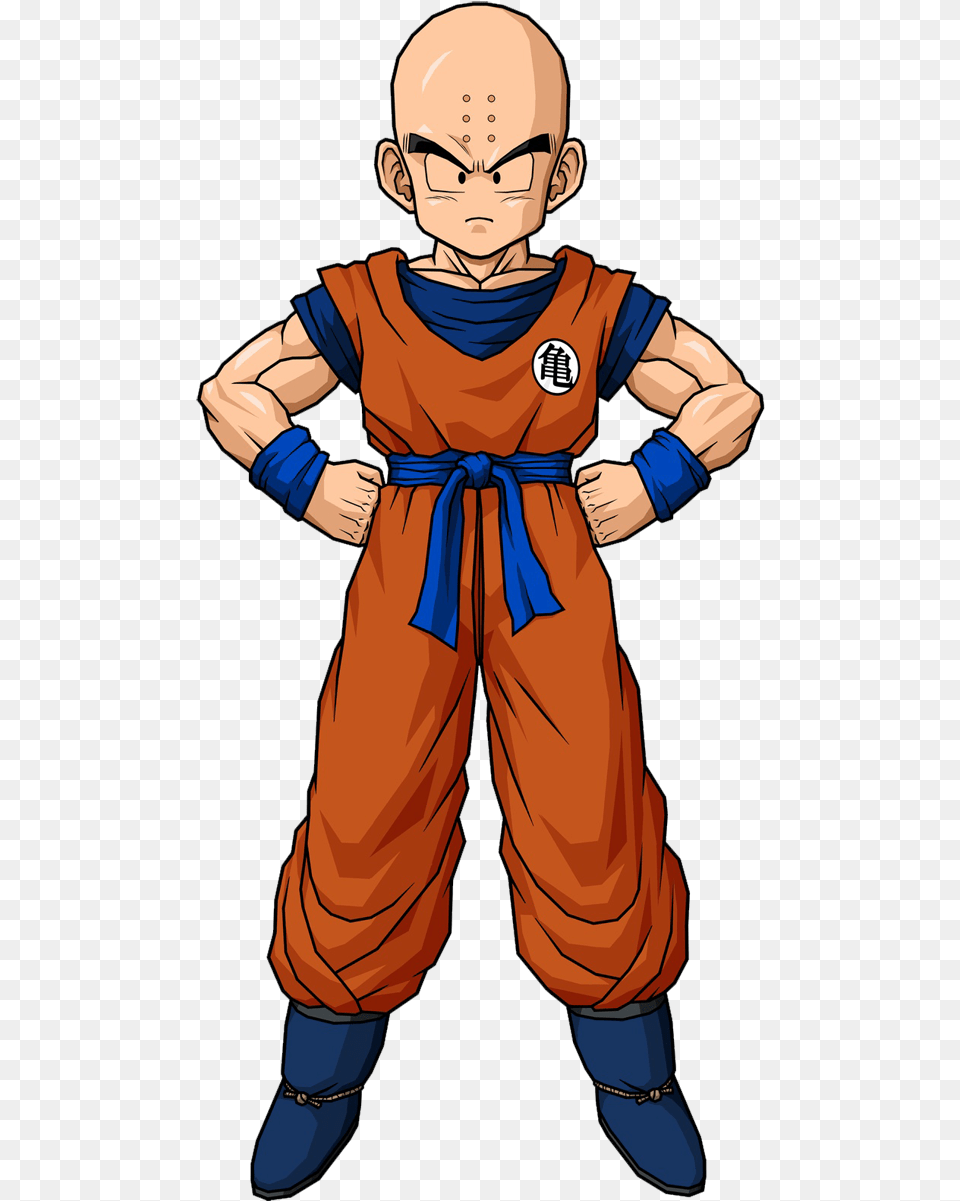 Dragon Ball Z Krillin Image With Krillin Dragon Ball Z, Baby, Person, Clothing, Costume Free Png Download