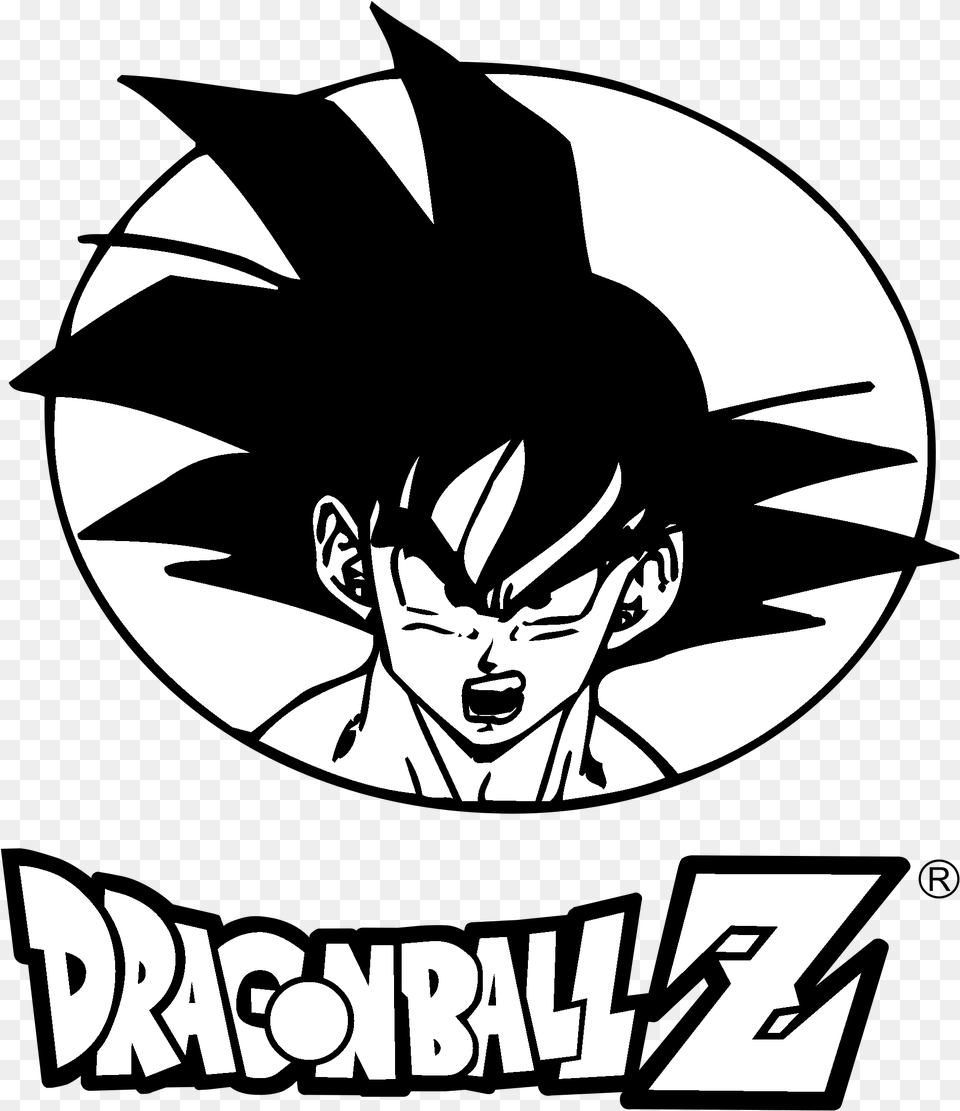 Dragon Ball Z Logo, Book, Comics, Publication, Face Free Transparent Png