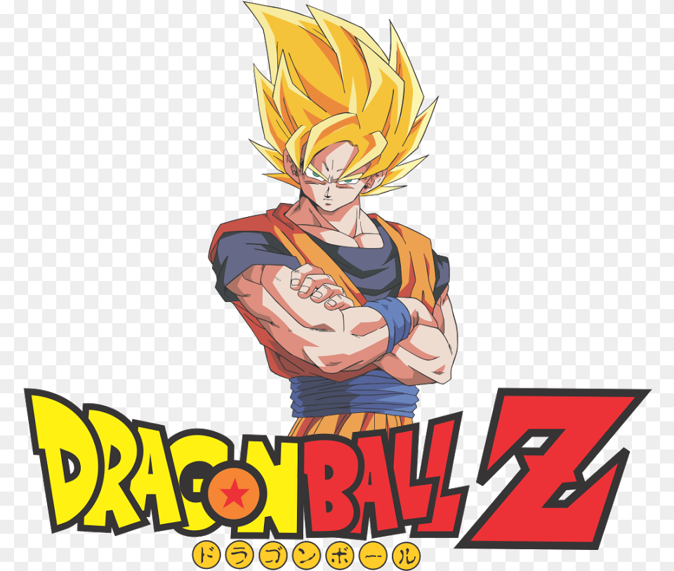 Dragon Ball Z Logo Dragon Ball Z Kakarot Logo, Book, Comics, Publication, Adult Free Png Download