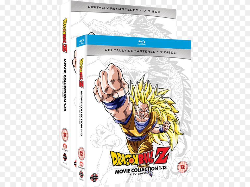 Dragon Ball Z Movie Complete Collection Dragon Ball Movie Collection Blu Ray, Publication, Book, Comics, Person Free Png