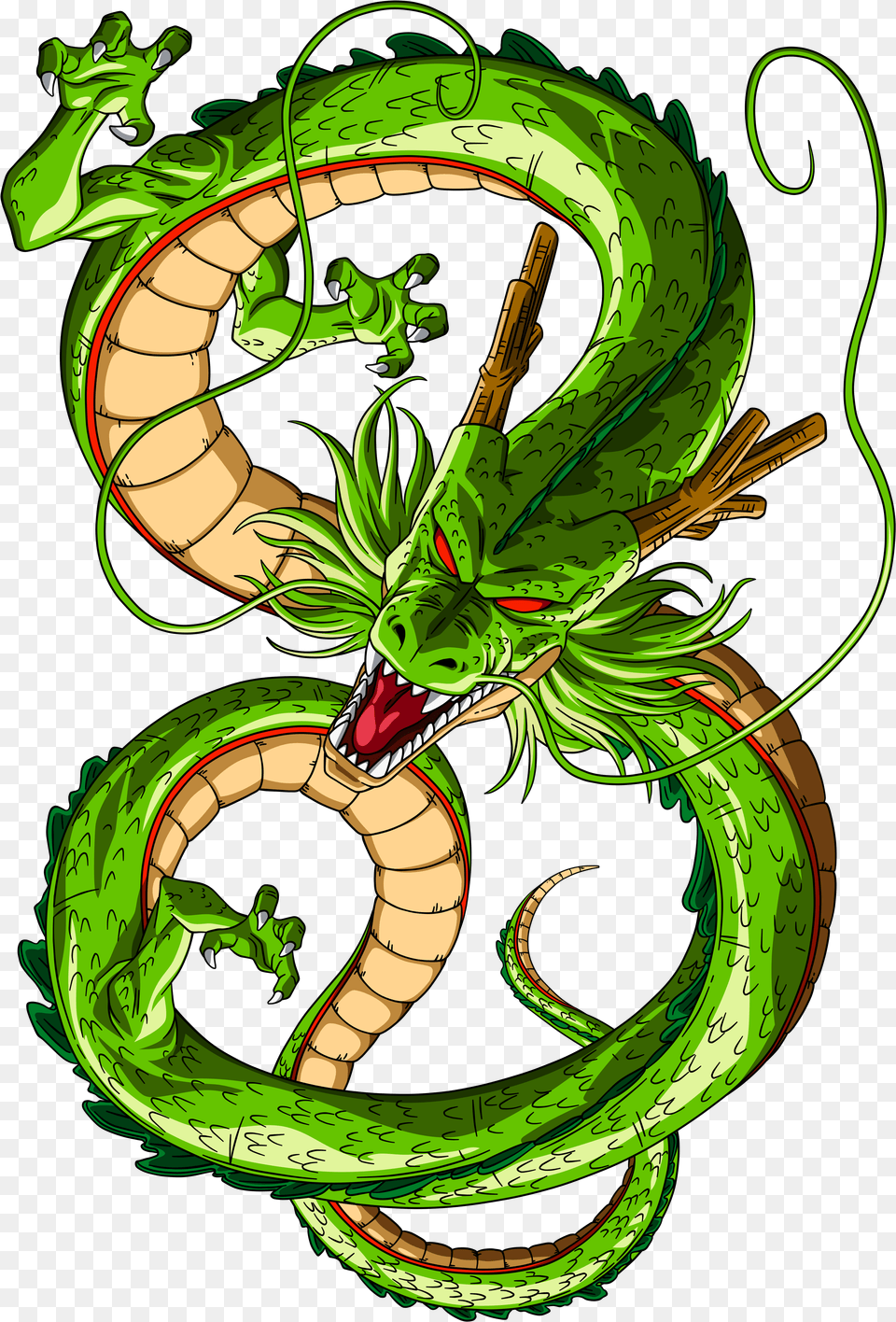 Dragon Ball Z Of Akira Toriyama Character Info Dragon Ball Dragon, Green Png Image