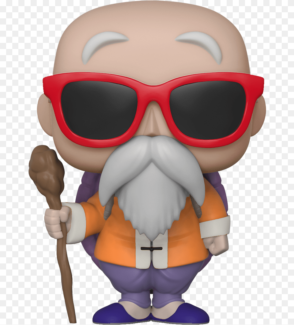Dragon Ball Z Pop Toy Master Roshi, Accessories, Sunglasses, Head, Person Free Transparent Png