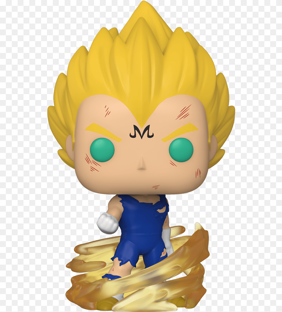 Dragon Ball Z S8 Funko Pop Majin Vegeta, Doll, Toy, Baby, Person Png Image