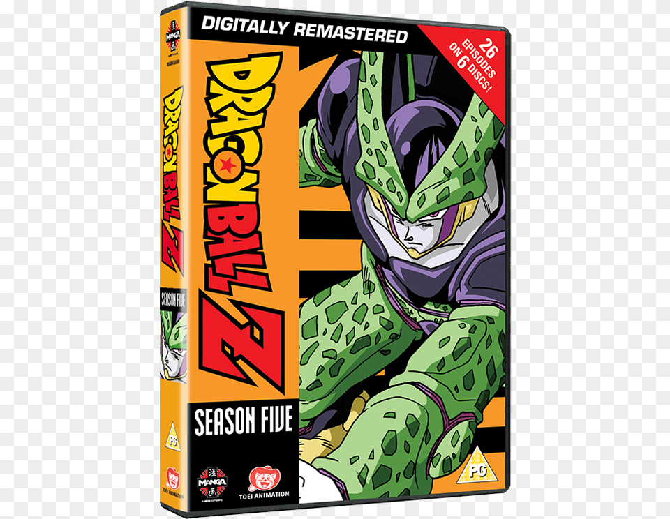 Dragon Ball Z Season Five Dragon Ball Z Season, Book, Comics, Publication, Person Png Image