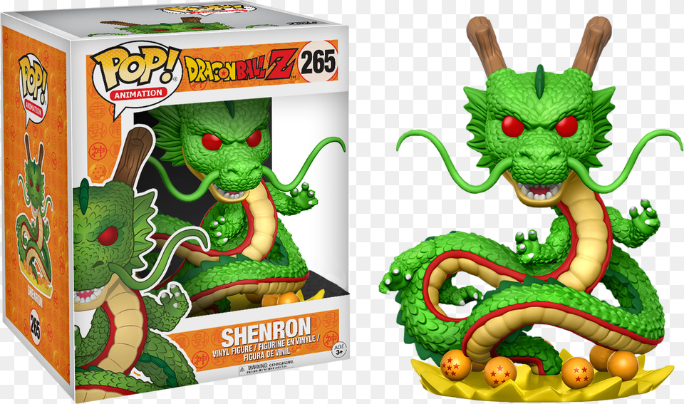 Dragon Ball Z Shenron Pop, Toy, Animal, Dinosaur, Reptile Free Transparent Png