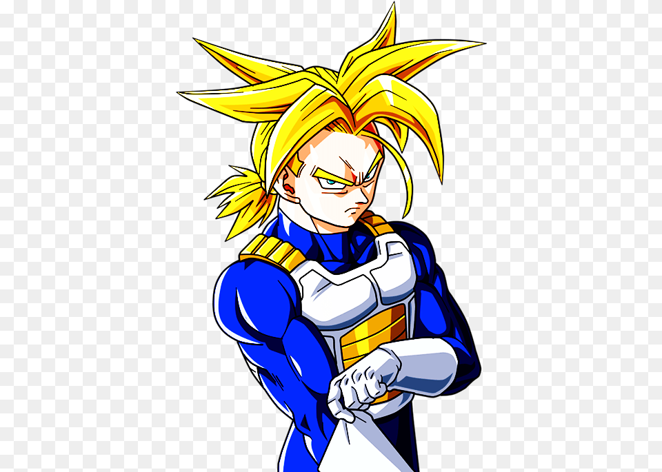 Dragon Ball Z Trunks Ssj, Book, Comics, Publication, Baby Png Image