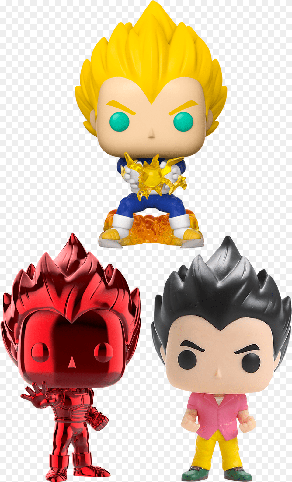 Dragon Ball Z Vegeta Red Chrome Pop, Baby, Person, Face, Head Free Transparent Png