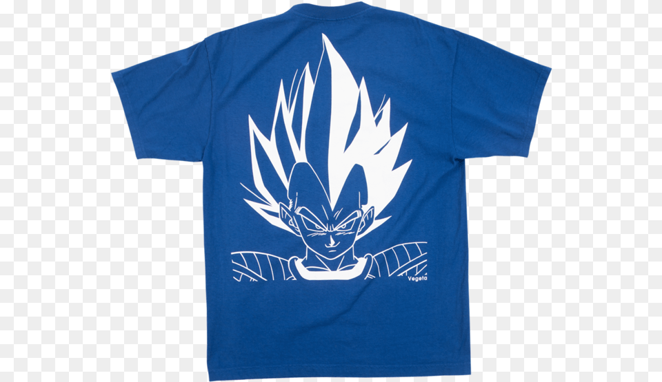 Dragon Ball Z Vegeta Tee Short Sleeve, Clothing, T-shirt Free Png Download