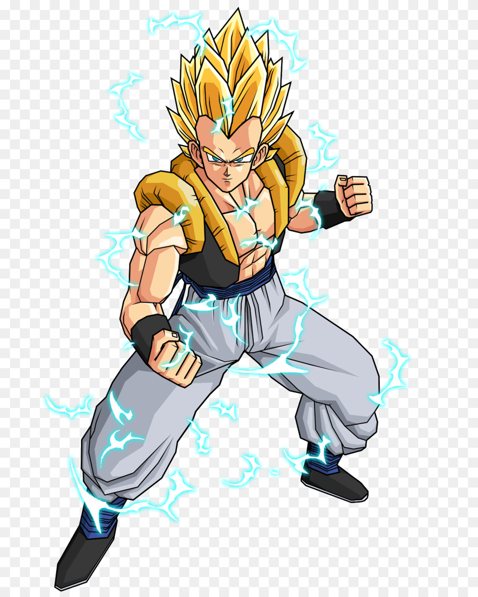 Dragon Ball Z Wallpapers Gogeta Super Saiyan, Book, Comics, Publication, Person Png Image