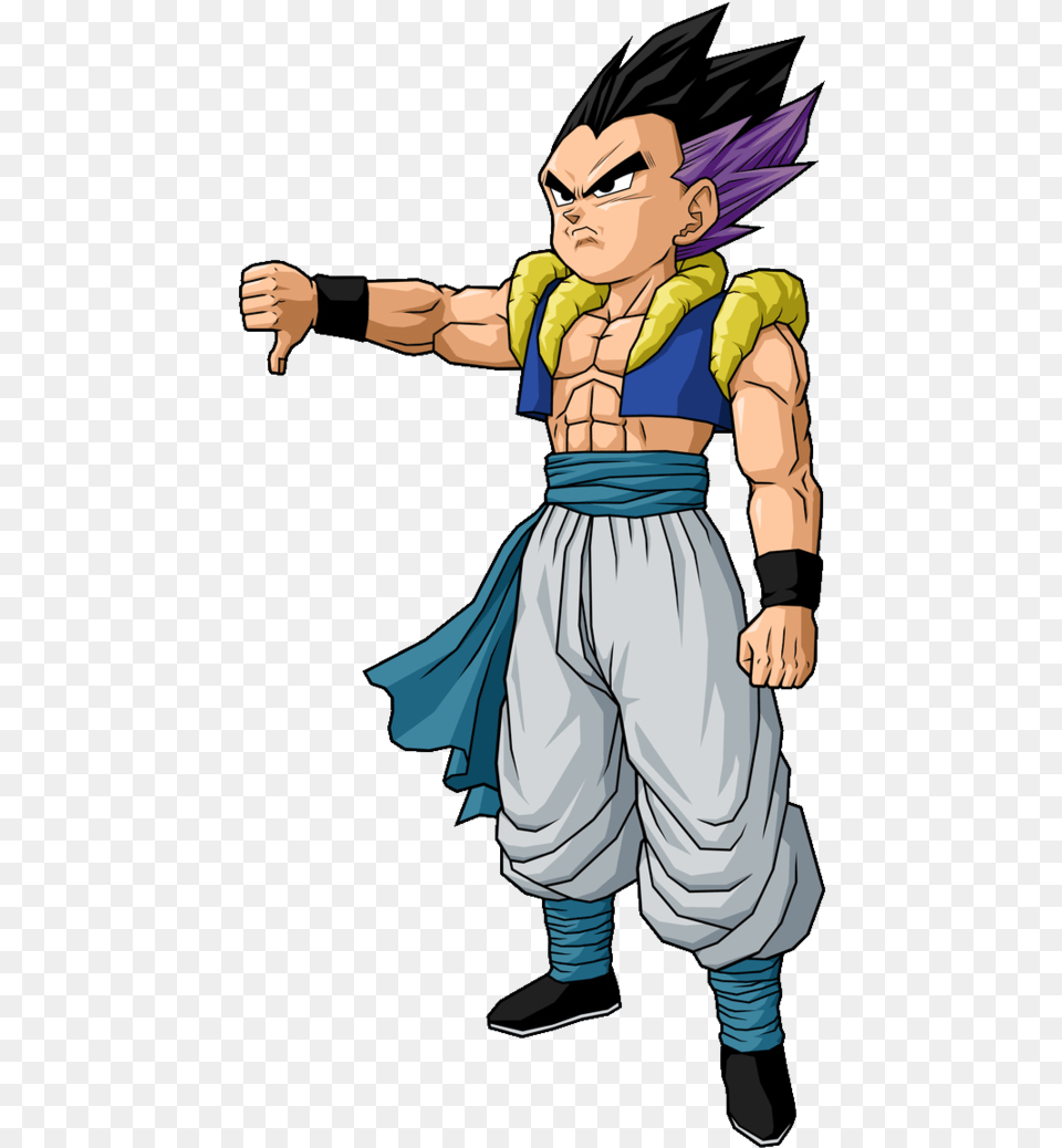 Dragon Ball Z Wallpapers Normal Gotenks Dragon Ball Gotenks, Book, Comics, Publication, Person Free Transparent Png