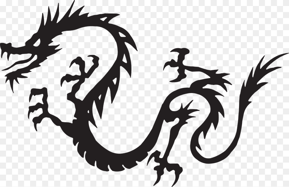 Dragon Black Flying Myth Mythology Drawing China Japanese Dragon Clip Art, Person, Face, Head Free Transparent Png