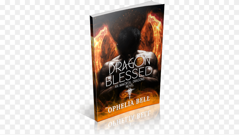 Dragon Blessed By Ophelia Bell Flyer, Book, Novel, Publication, Adult Free Png Download