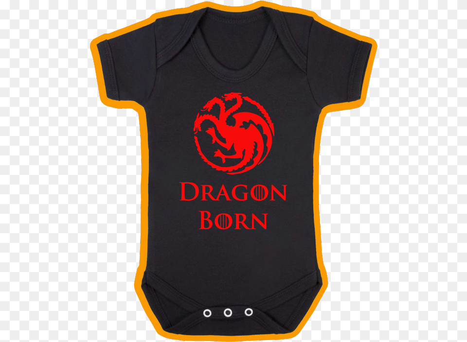 Dragon Born Baby Vest 2102 P Infant Bodysuit, Clothing, Shirt, T-shirt Png Image