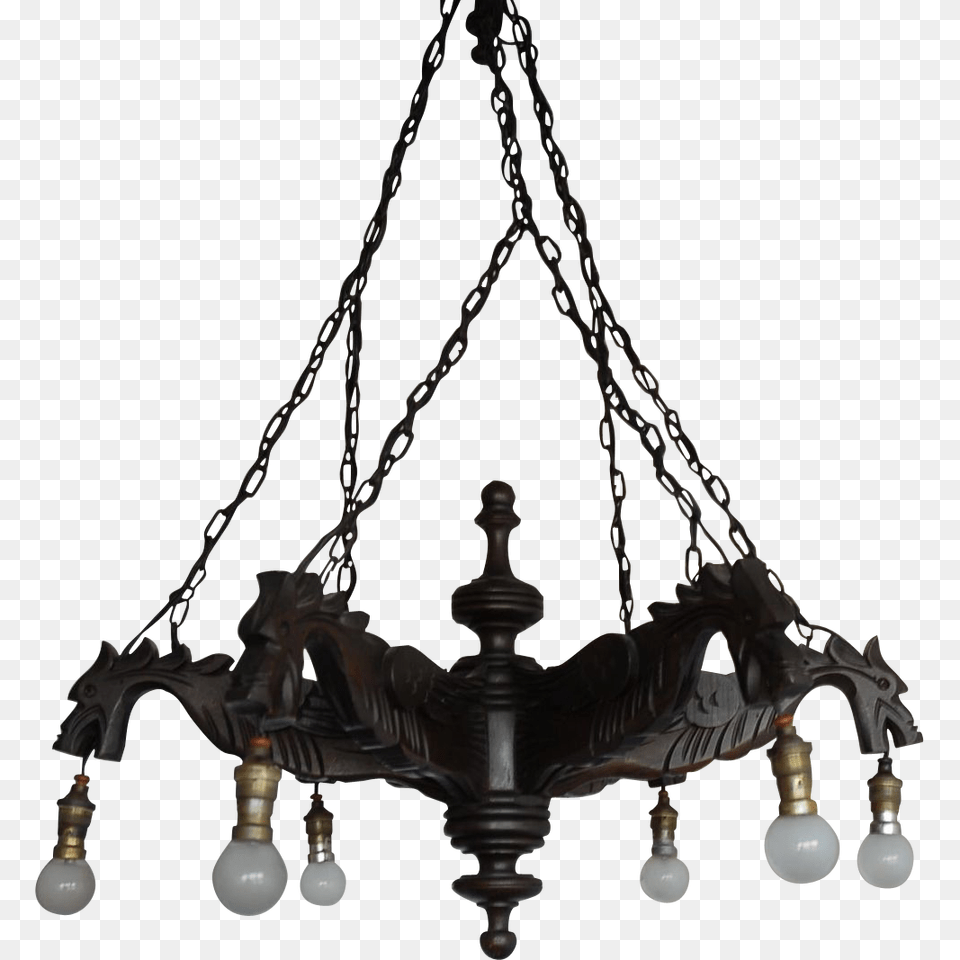 Dragon Chandeliers For Sale, Chandelier, Lamp, Bronze Free Transparent Png