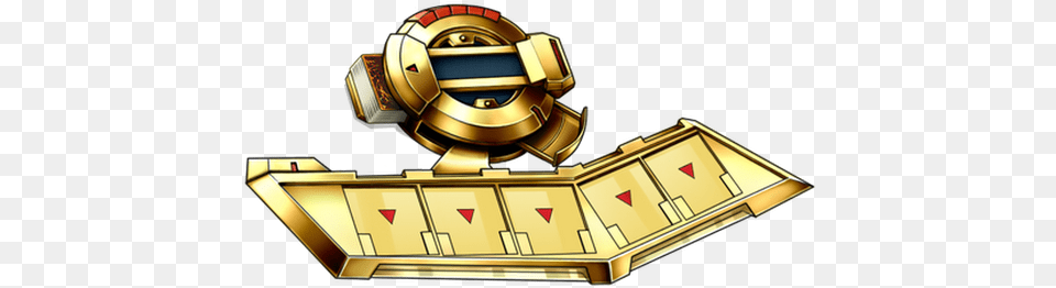 Dragon Deck That Belonged To His Grandfather And A Yugioh Fan Made Duel Disk, Machine Png
