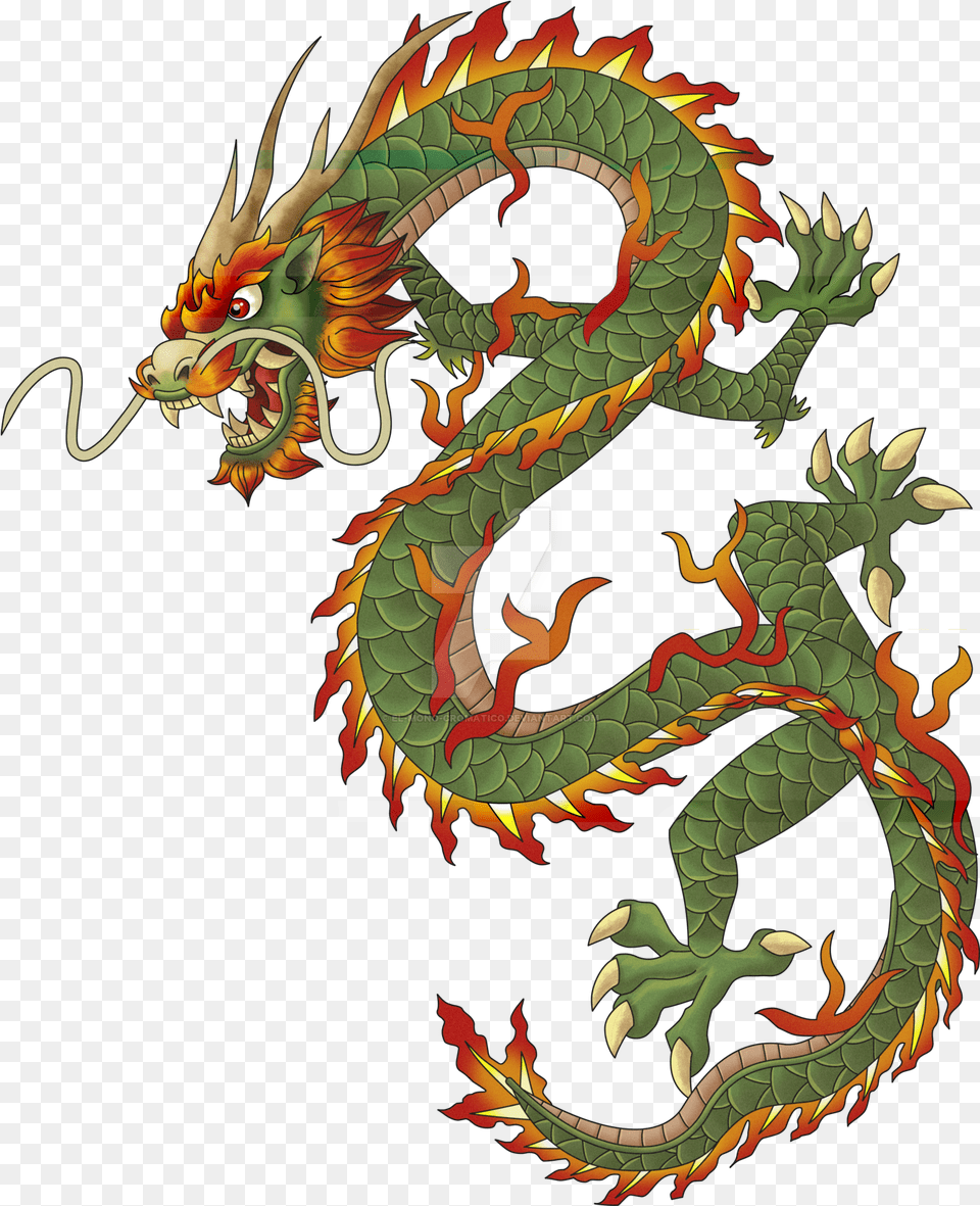 Dragon Dragon With No Wings Png Image