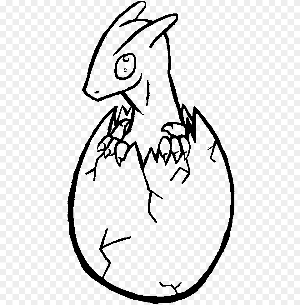 Dragon Eggs Hatching Drawing Dragon Egg Hatching Drawing, Stencil, Electronics, Hardware Png Image