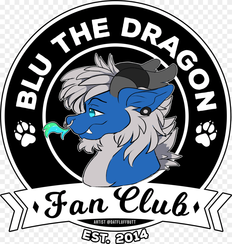 Dragon Emblem Blu The Dragon Copy Dutch Angel Dragon Fursuit Fan Club T Shirts, Baby, Logo, Person, Face Png Image