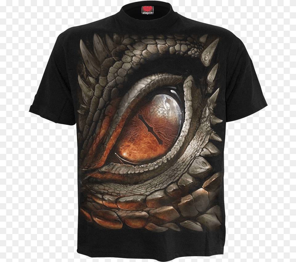 Dragon Eye T Shirt Mens Dragon T Shirt, Clothing, T-shirt, Adult, Male Png