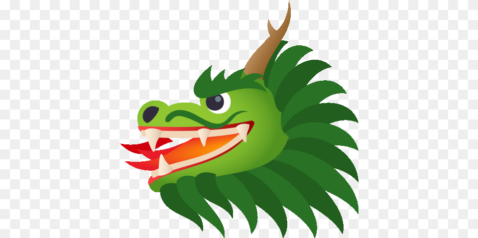 Dragon Face Nature Gif Dragonface Nature Joypixels Discover U0026 Share Gifs Dragon, Green Free Png
