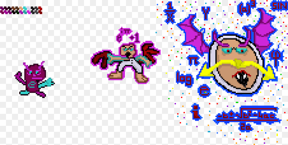 Dragon Fakemon Pixel Art, Person, Purple, Baby Png