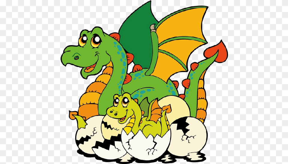 Dragon Family Clipart, Animal, Bear, Canine, Dog Free Png
