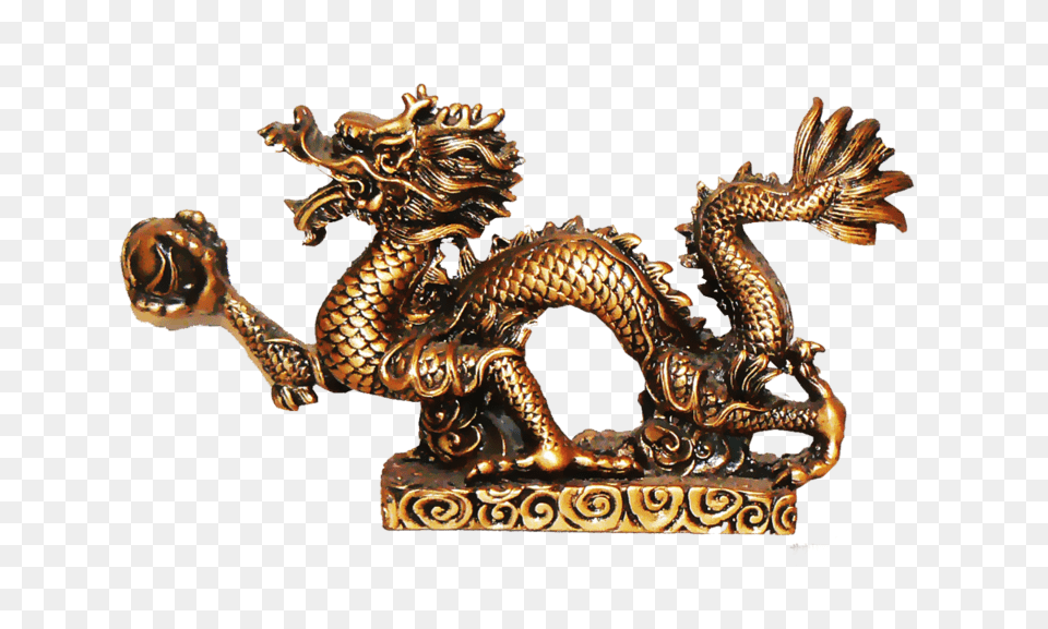 Dragon Figure, Bronze, Accessories, Animal, Dinosaur Png