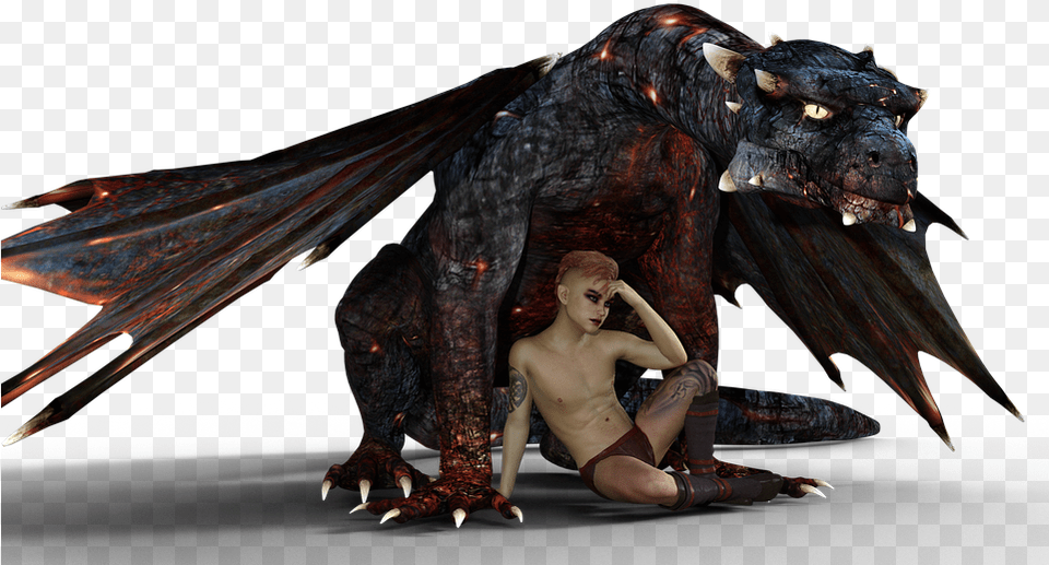 Dragon Fire Boy Tattoo Mythical Creatures Dragon, Accessories, Person, Female, Adult Free Png