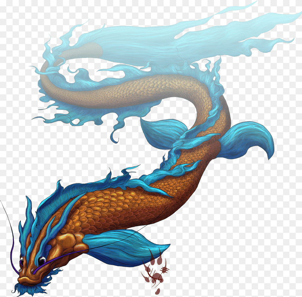 Dragon Fish Dragon Koi Clipart Full Size Clipart Mythical Koi Png