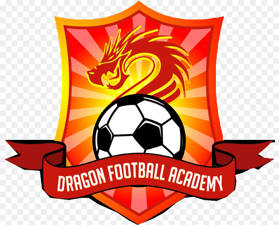 Dragon Football Logos Dragon Football Academy Logo, Ball, Soccer, Soccer Ball, Sport Free Png