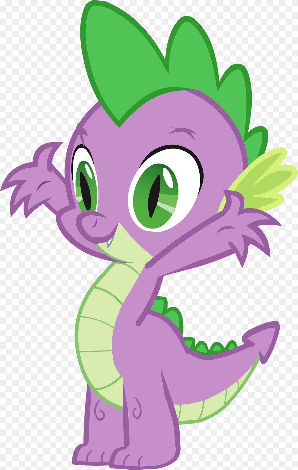 Dragon From My Little Pony, Purple Png