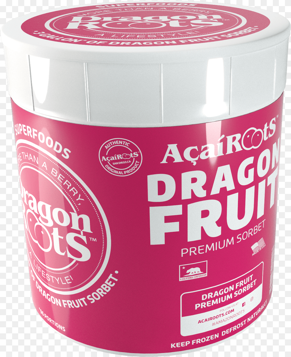 Dragon Fruit 3 Gallon Roots Caffeinated Drink, Can, Tin, Cosmetics Free Png
