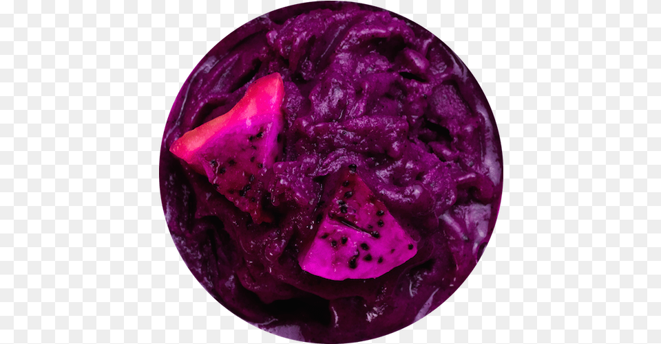 Dragon Fruit Gelato Cremeria Di Dee Opal, Food, Leafy Green Vegetable, Plant, Produce Free Transparent Png