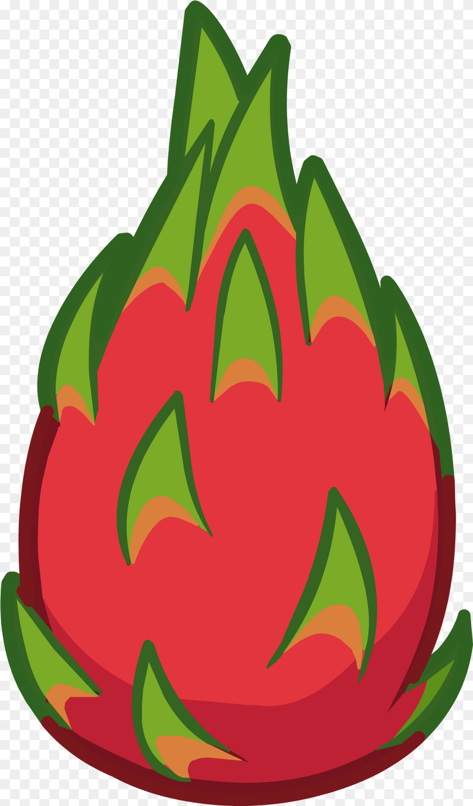 Dragon Fruit Icon Dragon Fruit Icon, Food, Produce, Leaf, Plant Free Png Download