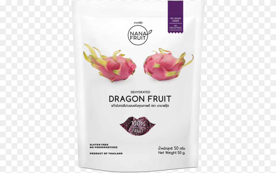 Dragon Fruit Natural Freeze Dried Snacks Drying No Sugar Dehydrated Nana Fruit, Advertisement, Flower, Petal, Plant Free Png