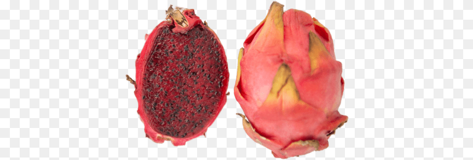 Dragon Fruit Red Flesh X1 Dragonfruit, Food, Plant, Produce, Flower Png Image