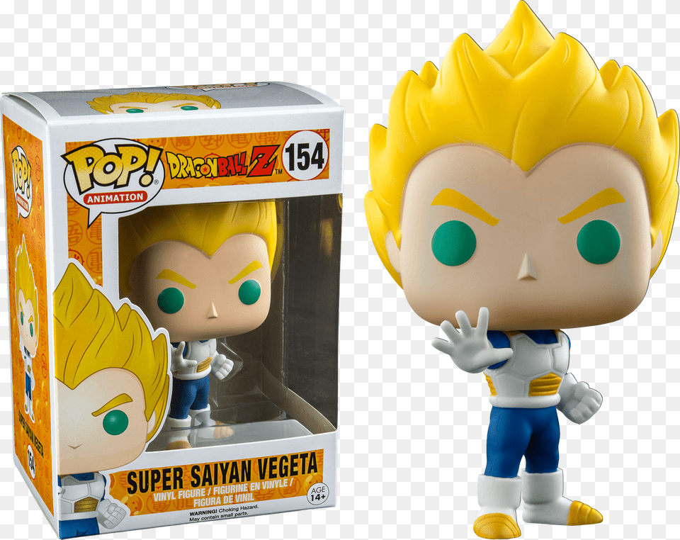 Dragon Funko Pop Vegeta Ssj, Toy, Figurine, Baby, Person Png Image