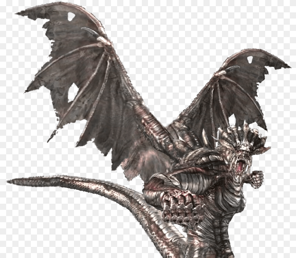 Dragon God Demonu0027s Souls Wiki Fandom Dragon God Souls Remake, Animal, Bird, Accessories Free Transparent Png