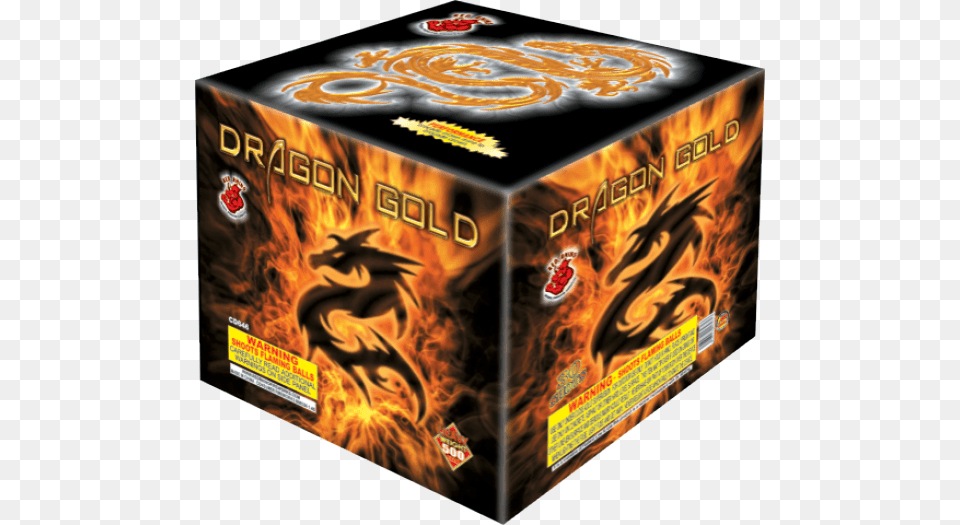 Dragon Gold Fire Dragon, Box Png