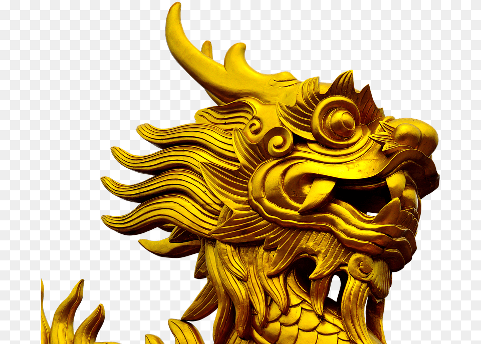 Dragon Gold Golden Dragonu0027s Photo On Pixabay Dragon, Treasure, Person Free Transparent Png